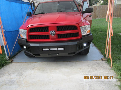 Barricade Extreme HD Front Bumper; Textured Black (09-12 RAM 1500)