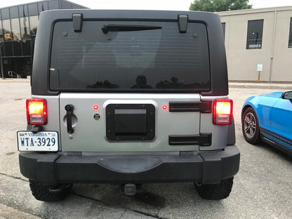 Barricade Spare Tire Delete with License Plate Mount (07-18 Jeep Wrangler JK)