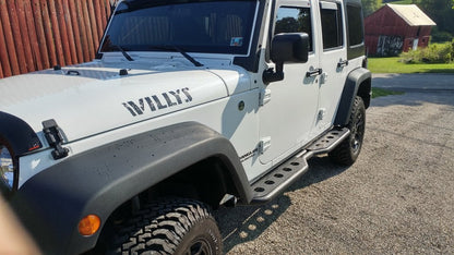 Barricade Extreme HD Rocker Steps (07-18 Jeep Wrangler JK 4-Door)