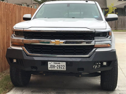 Barricade Extreme HD Front Bumper with LED Fog Lights (16-18 Silverado 1500)