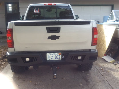 Barricade Extreme HD Rear Bumper (07-18 Silverado 1500)