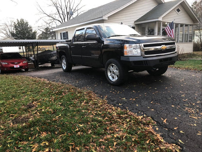 Barricade Extreme HD Front Bumper with LED Fog Lights (07-13 Silverado 1500)