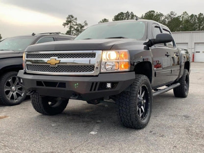 Barricade Extreme HD Front Bumper with LED Fog Lights (07-13 Silverado 1500)
