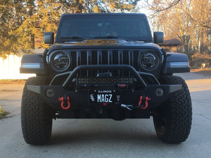 Barricade Skid Plate for Factory Bumpers Only (18-25 Jeep Wrangler JL)