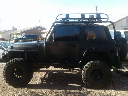 Barricade Roof Rack Basket; Textured Black (Universal; Some Adaptation May Be Required)