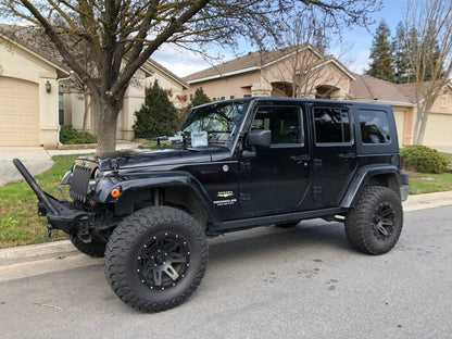 Barricade Rubi Rails; Textured Black (07-18 Jeep Wrangler JK 4-Door)
