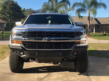 Barricade Skid Plate for Barricade HD Off-Road Front Bumper S112215 Only (14-18 Silverado 1500)