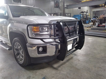 Barricade Extreme HD Grille Guard; Black (14-18 Sierra 1500)
