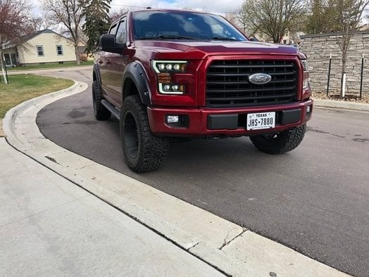 Barricade Premium Molded Fender Flares (15-17 F-150, Excluding Raptor)