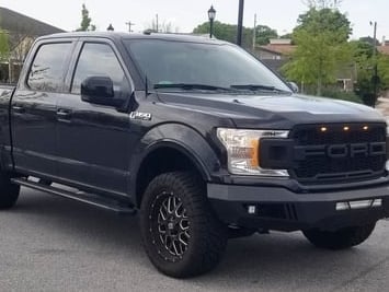 Barricade Extreme HD Front Bumper with LED Light Bar, Fog and Spot Lights (18-20 F-150, Excluding Raptor)