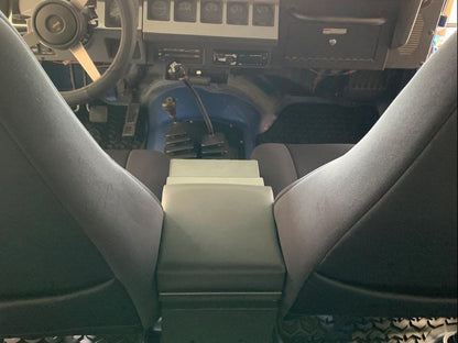 Barricade All-Terrain Rear Floor Mat; Black (87-95 Jeep Wrangler YJ)