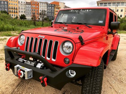 Barricade Extreme HD Full Width Front Bumper (07-18 Jeep Wrangler JK)