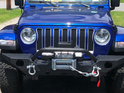Barricade Trail Force HD Front Bumper with 9,500 lb. Winch (18-25 Jeep Wrangler JL)