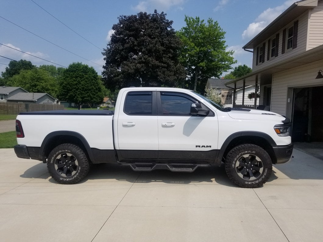 Barricade HD Drop Side Step Bars (19-25 RAM 1500 Quad Cab)
