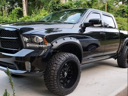 Barricade Premium Molded Fender Flares (09-18 RAM 1500)