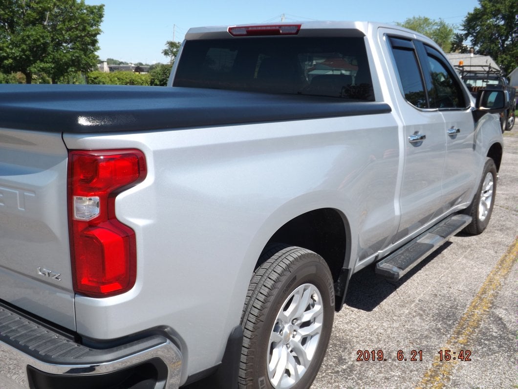 Barricade S6 Running Boards; Stainless Steel (19-25 Silverado 1500 Double Cab)