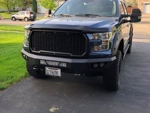 Barricade Extreme HD Front Bumper (15-17 F-150, Excluding Raptor)