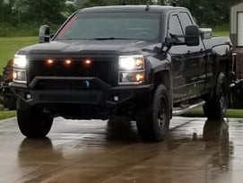 Barricade Over-Rider Hoop for Barricade HD Off-Road Front Bumper Only (14-15 Silverado 1500)