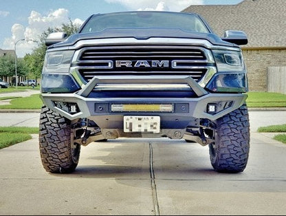 Barricade HD Off-Road Front Bumper with LED Fog Lights (19-24 RAM 1500, Excluding Rebel & TRX)