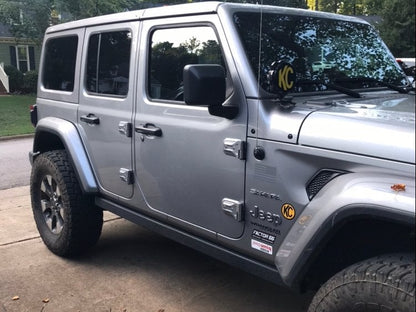 Barricade Rubi Rails; Textured Black (18-25 Jeep Wrangler JL 4-Door)