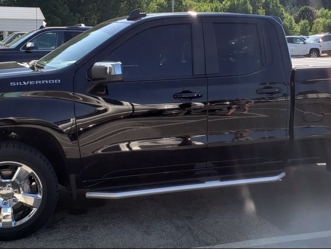 Barricade Pioneer Aluminum Running Boards (19-25 Silverado 1500 Double Cab)