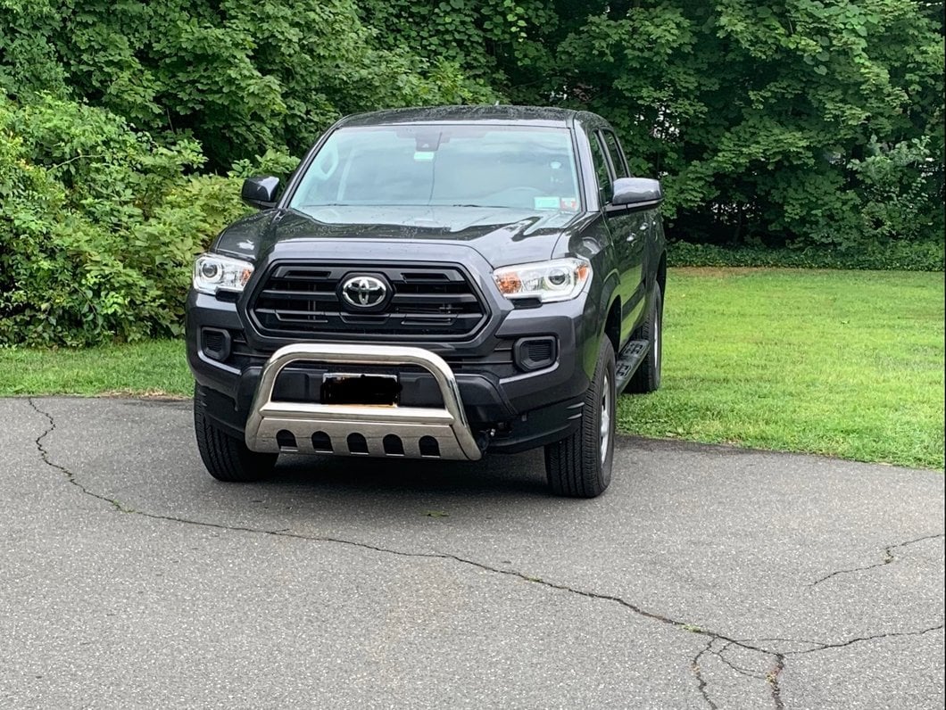 Barricade 3-Inch Bull Bar; Stainless Steel (16-23 Tacoma)