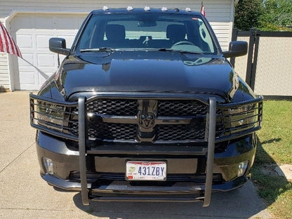 Barricade Grille Guard; Black (09-18 RAM 1500, Excluding Rebel)