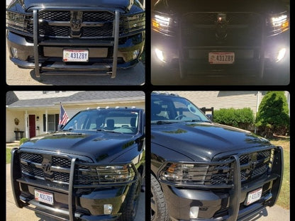 Barricade Grille Guard; Black (09-18 RAM 1500, Excluding Rebel)