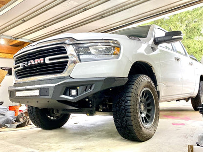 Barricade HD Off-Road Front Bumper with LED Fog Lights (19-24 RAM 1500, Excluding Rebel & TRX)
