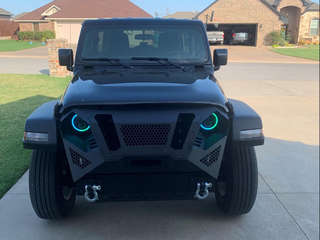 Barricade Apocalypse Grille Guard (18-25 Jeep Wrangler JL, Excluding 21-25 Rubicon)