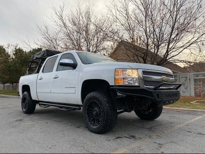Barricade Pre-Runner Front Bumper with Skid Plate (07-13 Silverado 1500)