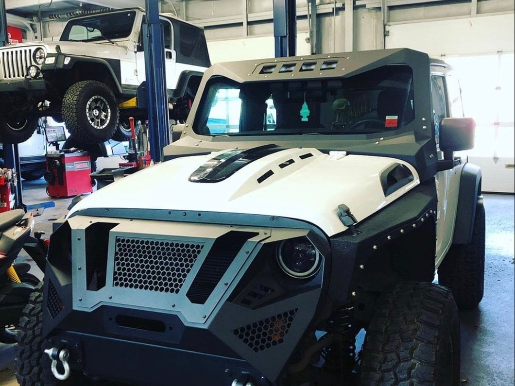 Barricade Apocalypse Grille Guard (07-18 Jeep Wrangler JK)