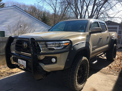 Barricade Brush Guard; Black (16-23 Tacoma)