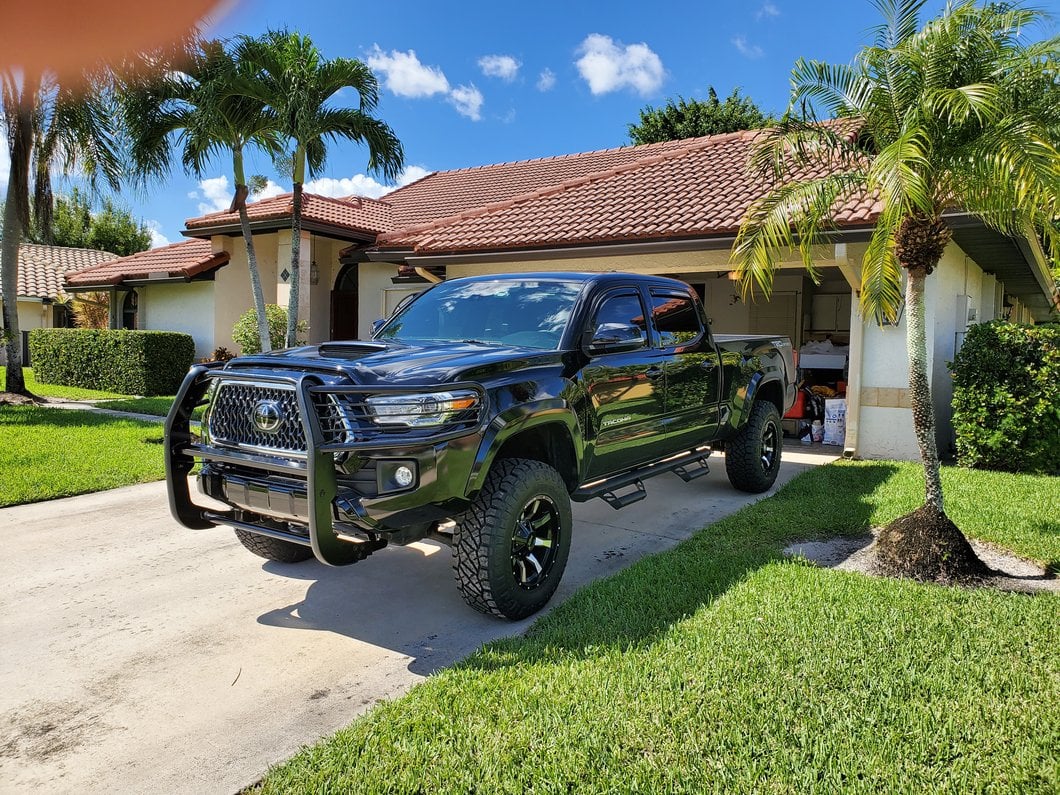 Barricade Brush Guard; Black (16-23 Tacoma)