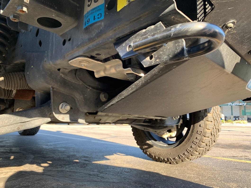 Barricade Skid Plate for Barricade HD Off-Road Front Bumper T542569 Only (15-17 F-150, Excluding Raptor)
