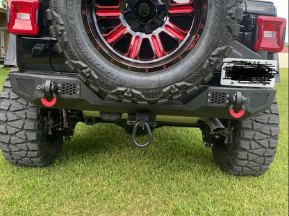 Barricade HD Rear Bumper with Tire Carrier (18-25 Jeep Wrangler JL)