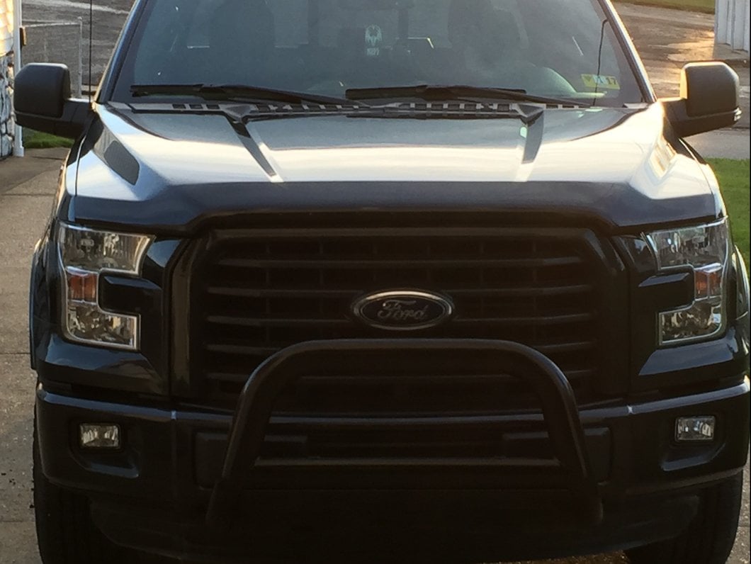 Barricade 3.50-Inch Bull Bar; Black (04-25 F-150, Excluding Raptor)