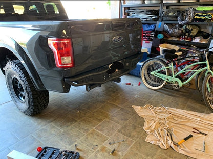 Barricade Pre-Runner Rear Bumper (15-20 F-150, Excluding Raptor)
