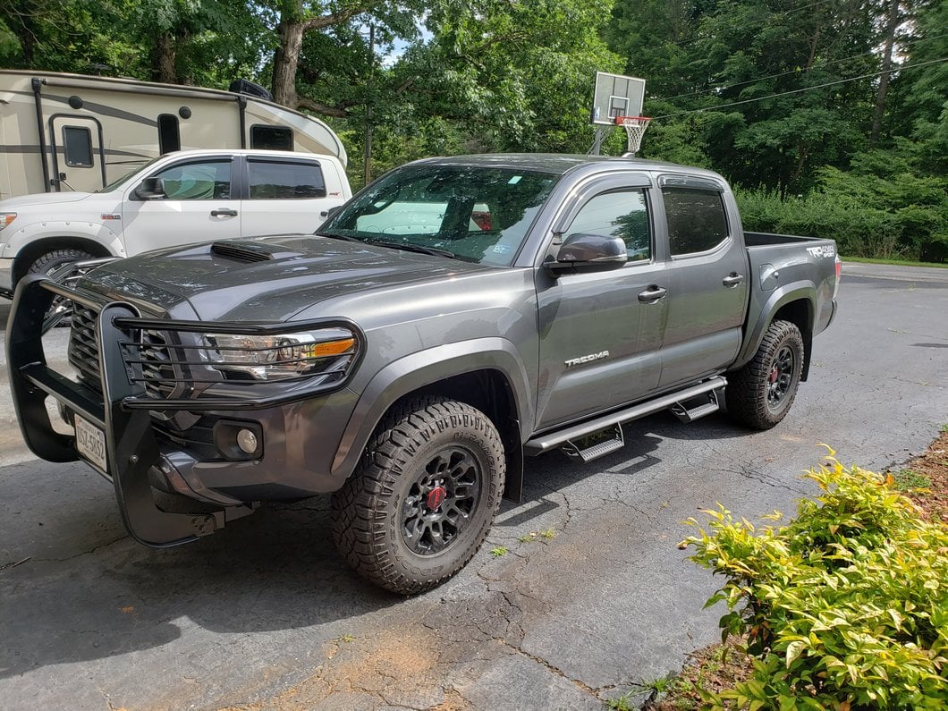 Barricade Brush Guard; Black (16-23 Tacoma)