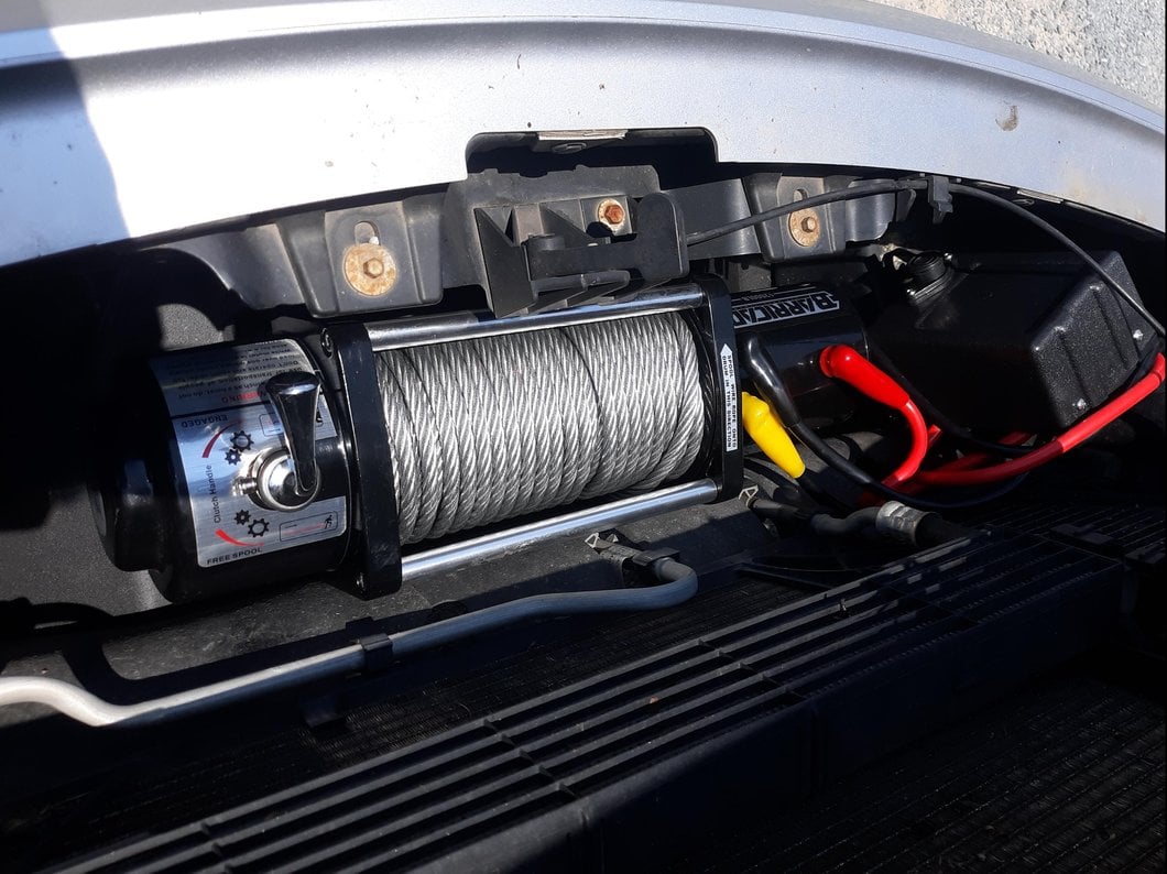 Barricade 12,000 lb. Winch (Universal; Some Adaptation May Be Required)
