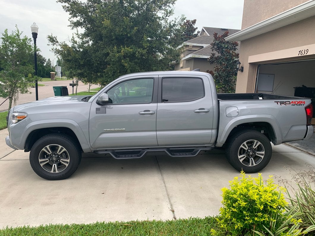 Barricade HD Drop Side Step Bars (05-23 Tacoma Double Cab)