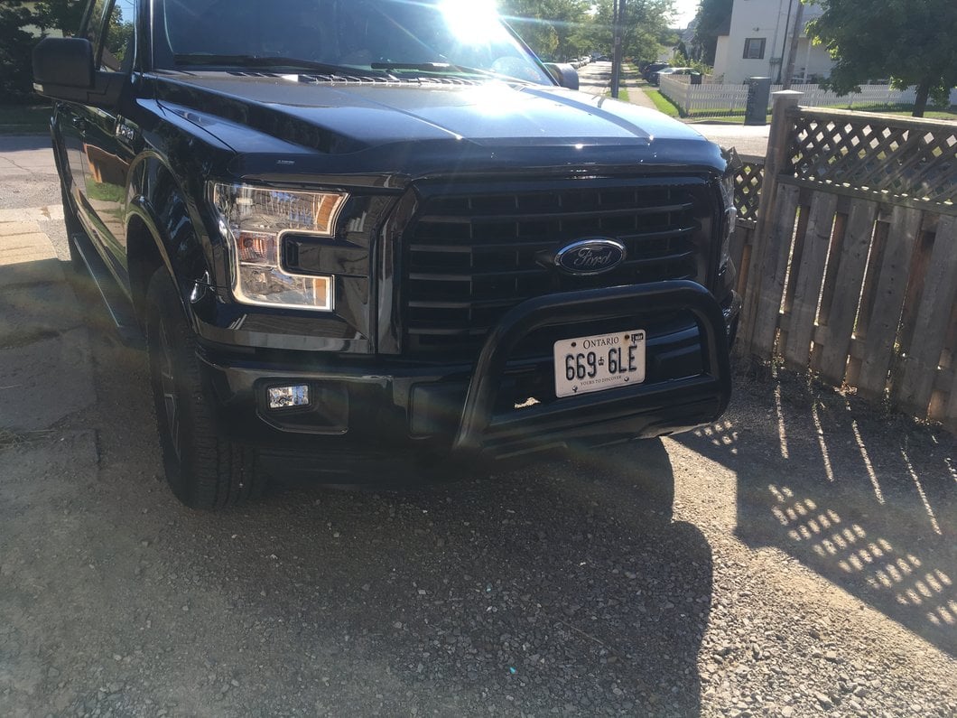 Barricade 3.50-Inch Bull Bar; Black (04-25 F-150, Excluding Raptor)