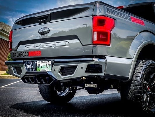 Barricade HD Off-Road Rear Bumper (15-20 F-150, Excluding Raptor)