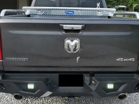 Barricade HD Off-Road Rear Bumper (19-25 RAM 1500)