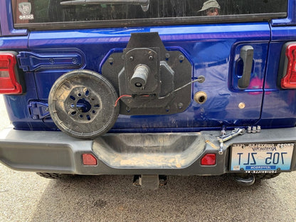 Barricade HD Spare Tire Mount (18-25 Jeep Wrangler JL, Excluding 4xe)