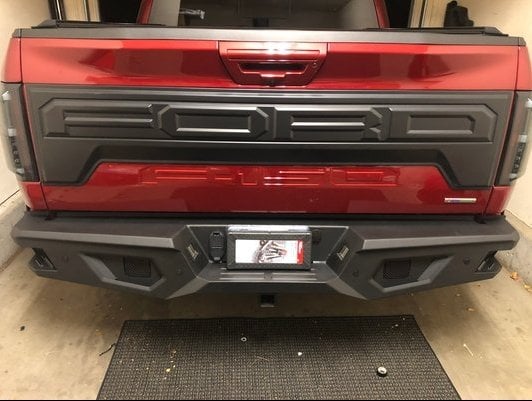 Barricade HD Off-Road Rear Bumper (15-20 F-150, Excluding Raptor)
