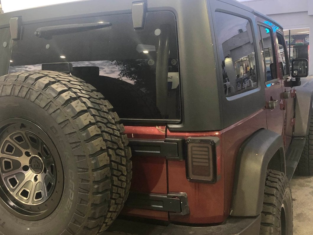 Barricade HD Spare Tire Mount (07-18 Jeep Wrangler JK)