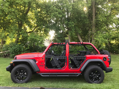 Barricade Extreme HD Rear Adventure Doors (18-25 Jeep Wrangler JL 4-Door)