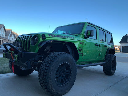 Barricade Trail Force HD Front Bumper with 9,500 lb. Winch (18-25 Jeep Wrangler JL)