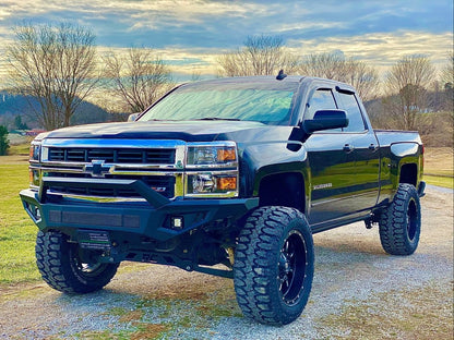 Barricade HD Off-Road Front Bumper with LED Lighting (14-15 Silverado 1500)